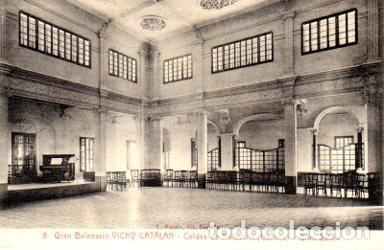 Cartes Postales: POSTAL PV09843: Gran Salon Gran Balneario Vichy Catalan, Caldas de Malavella