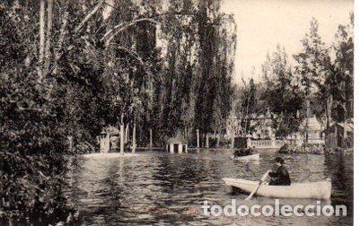 Cartes Postales: POSTAL PV09744: American Lake Gava Hotel Restaurante, vista parcial del lago