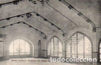 Cartes Postales: POSTAL PV09711: Orfeo Catala, Fumador del segon pis
