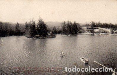 Cartes Postales: POSTAL PV09721: American Lake Gava Hotel Restaurante, vista general del lago