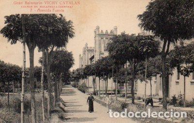 Postkarten: POSTAL PV09825: Avenida Fuente Gran Balneario Vichy Catalan, Caldas de Malavella - NULL
