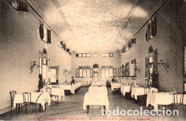 Cartes Postales: POSTAL PV09835: Comedor del Gran Balneario Vichy Catalan