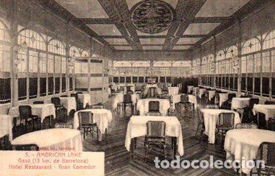 Cartes Postales: POSTAL PV09782: American Lake Gava Hotel Restaurante, Gran Comedor