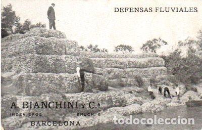 Cartes Postales: POSTAL PV09777: Defensas fluviales, A. Bianchini y Cia ingenieros