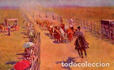 Postcards: POSTAL PV10075: El encierro por M. Bertuchi