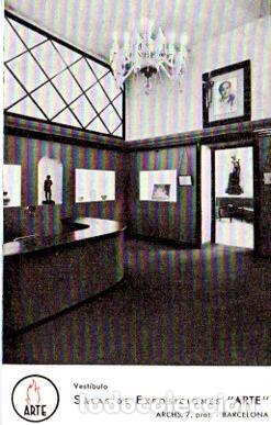 Postkarten: POSTAL PV10029: Vestibulo, Salas de Exposiciones Arte Barcelona - NULL