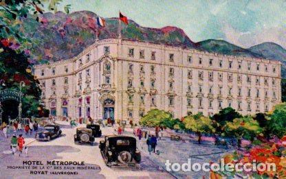 Postcards: POSTAL PV09999: Hotel Metropole, Royat Auvergne