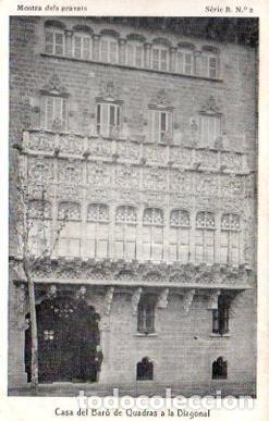 Postales: POSTAL PV10010: Casa del Baro de Quadras a la Diagonal, Barcelona - NULL