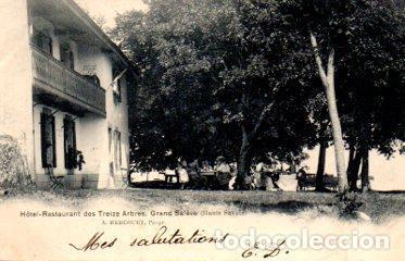 Cartoline: POSTAL PV10763: Hotel Restaurant des Treize Arbres, Grand Saleve