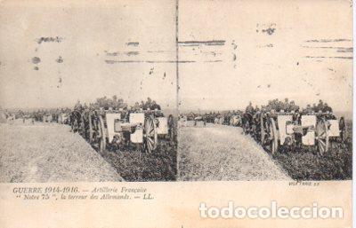 Postales: POSTAL PV11010: Artillerie Fran&ccedil;aise Notre 75, Guerre 1914-1916