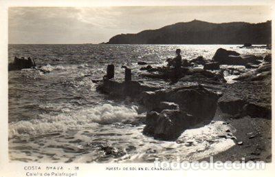 Postais: POSTAL PV11019: Calella de Palafrugell puesta de sol en El Canadell - NULL