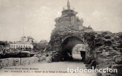 Postales: POSTAL PV10955: Biarritz. Roger de la Vierge et Semaphore - Foto 1