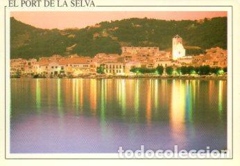 Postcards: POSTAL PV10599: Port de la Selva vista nocturna