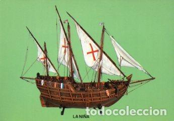 Cartes Postales: POSTAL PV10586: La Ni&ntilde;a maqueta Carabela