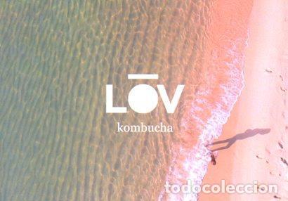 Cartes Postales: POSTAL PV11642: Publicidad LOV Kombucha Barcelona - NULL