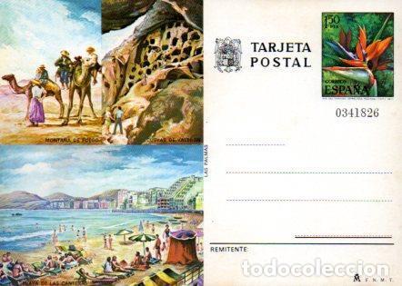 Postcards: POSTAL PV11518: Tarjeta postal de Correos vista playa de las Canteras