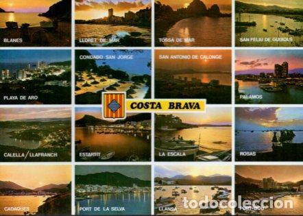 Postcards: POSTAL PV11523: Contraluces vistas de la Costa Brava