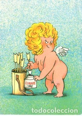 Postales: POSTAL PV11872: Angel con flechas venenosas - Foto 1