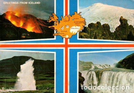 Cartes Postales: POSTAL PV11492: Greetings from Iceland