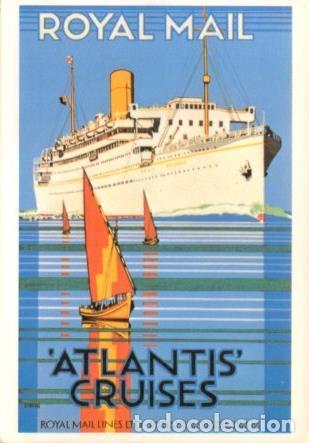 Cartes Postales: POSTAL PV11486: Atlantis Cruises Royal Mail
