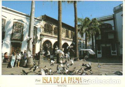 Postales: POSTAL PV12188: Plaza de Espa&ntilde;a, Isla de la Palma