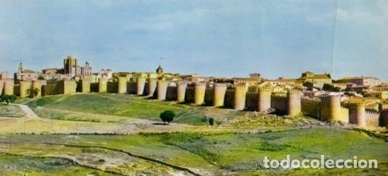Postales: POSTAL PV12251: Vista y Murallas de Avila