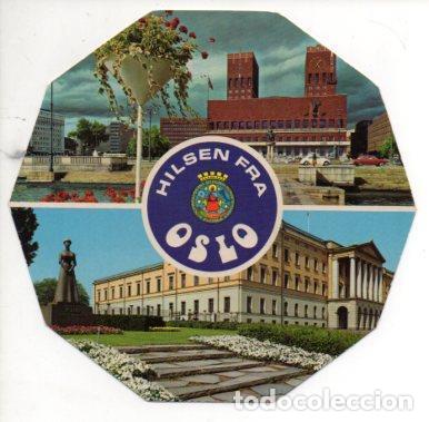 Postales: POSTAL PV12283: Oslo views, Norway - Foto 1