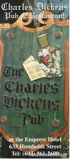 Postales: POSTAL A6333: Pub Charles Dickens en Canada - Foto 1