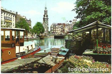 Cartoline: POSTAL A6527: Mercado en Amsterdam - NULL