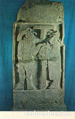 Postcards: POSTAL PV13286: Dintel de Yaxchilan, cultura Maya