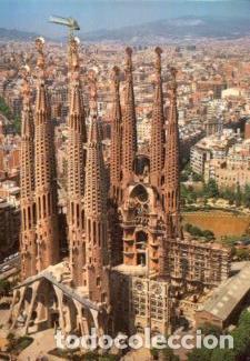 Postales: POSTAL PV13216: La Sagrada Familia, Barcelona - NULL