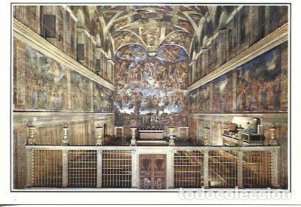 Postcards: POSTAL A7017: Capilla Sixtina en El Vaticano