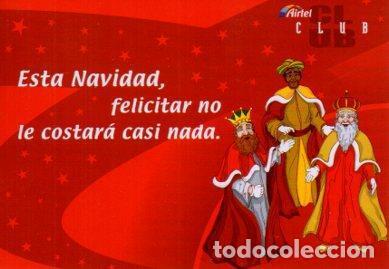 Postales: POSTAL PV13428: Airtel felicitacion de Navidad - NULL