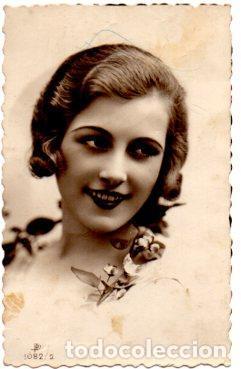 Postcards: POSTAL PV13443: Cara de mujer