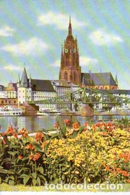 Cartes Postales: POSTAL PV13502: Vista de la catedral de Frankfurt