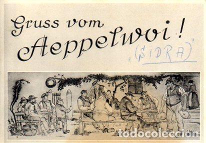 Postcards: POSTAL PV13323: Gruss vom aeppelwoi, Frankfurt - NULL