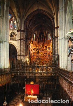 Cartes Postales: POSTAL 61591: Interior Catedral de Toledo - Varios