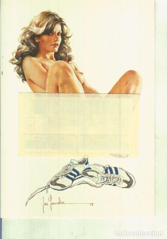 Postales: Postal 000480: Chicas y Deportes de Pepe Gonzalez modelo 4: Footing - Pepe Gonzalez