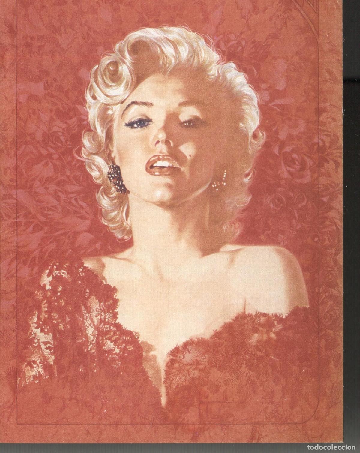 Postales: Postal Marilyn Monroe de Pepe Gonzalez modelo 6 - Pepe Gonzalez