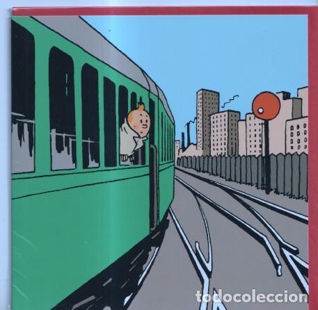 Postcards: Tintin: Postal TRENES modelo 6