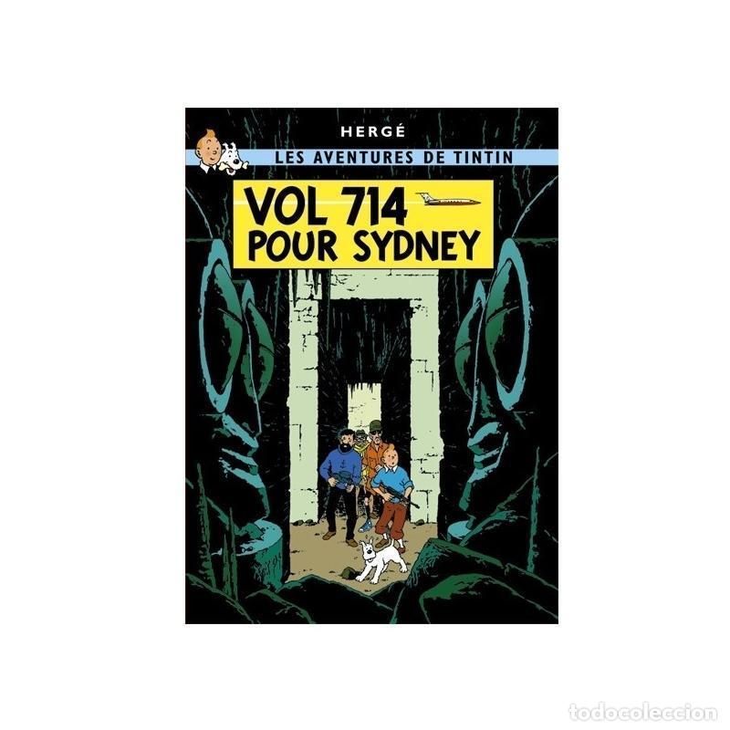 Postcards: Postal (postcard) portada Tintin 'Vol 714 pour Sydney' - Vuelo 714 a Sidney (ref. #30090) - Varios