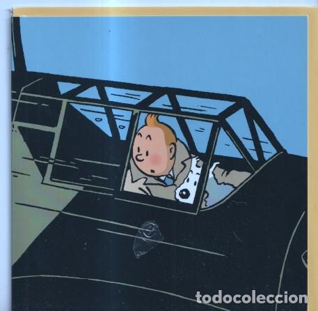 Postcards: Tintin: Postal AVIONES modelo 8