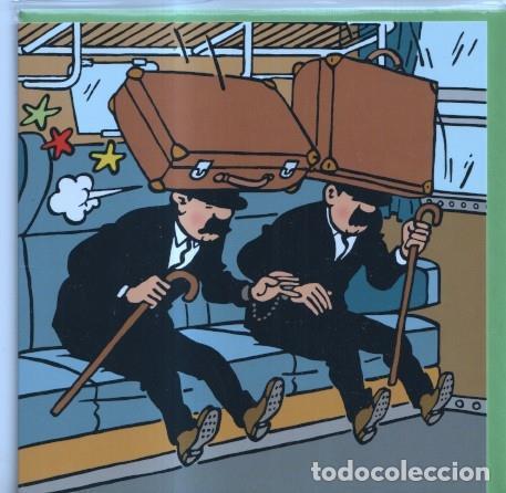Postcards: Tintin: Postal TRENES modelo 5