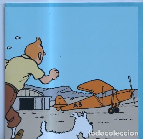 Postcards: Tintin: Postal AVIONES modelo 2