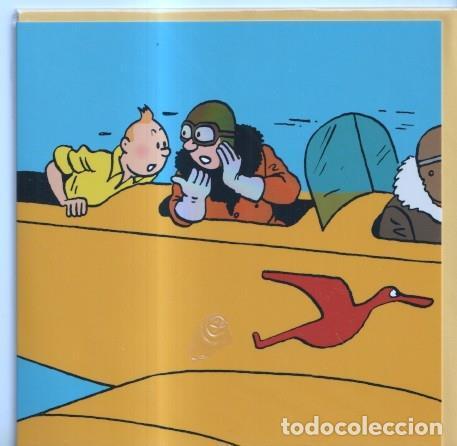 Postcards: Tintin: Postal AVIONES modelo 7
