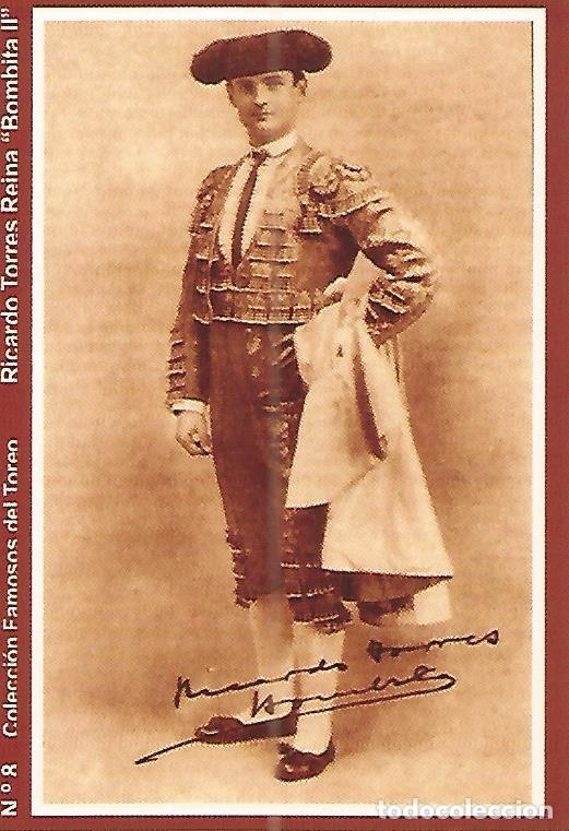 Postcards: CALENDARIO PUBLICITARIO 08: Coleccion Famosos del Toreo: Ricardo Torres Bombita II - Varios