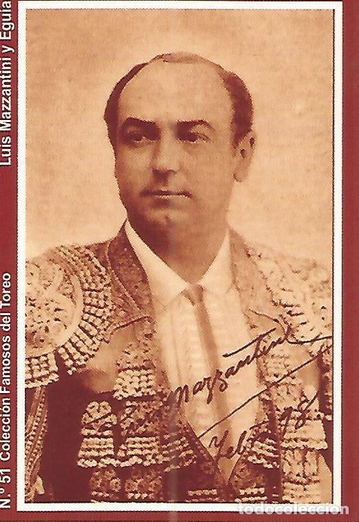 Cartoline: CALENDARIO PUBLICITARIO 51: Coleccion Famosos del Toreo: Luis Mazzantini - Varios