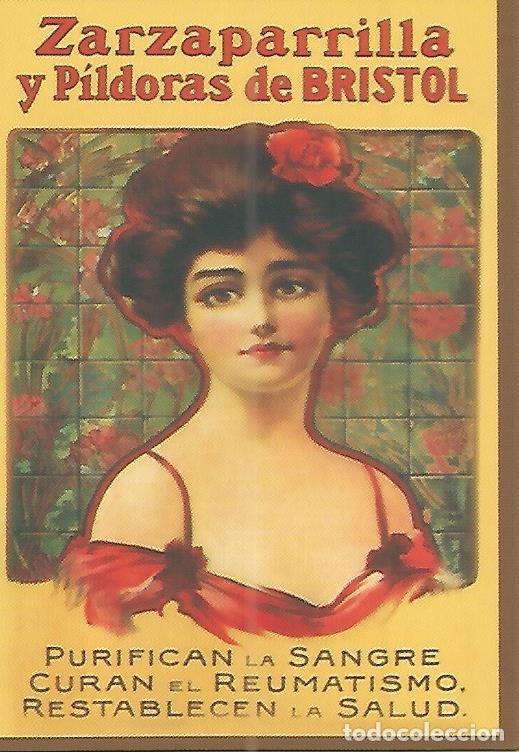 Postcards: CALENDARIO PUBLICITARIO 00288: Zarzaparrillas y pildoras de Bristol - Varios