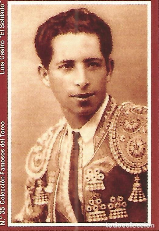 Cartoline: CALENDARIO PUBLICITARIO 35: Coleccion Famosos del Toreo: Luis Castro El Soldado - Varios