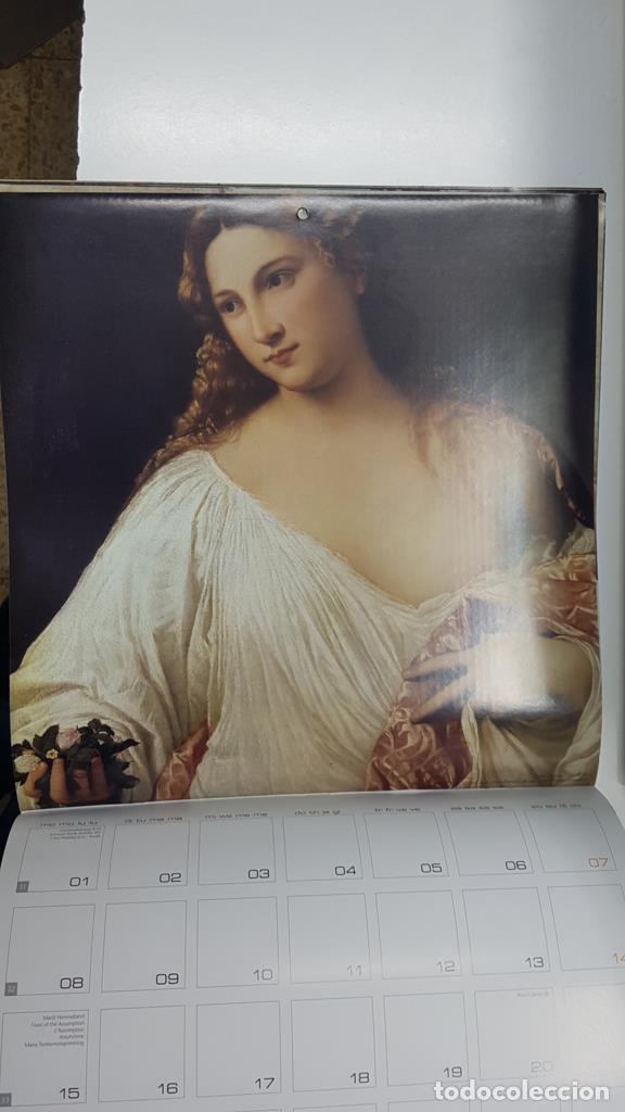 Postais: Calendario / Kalender / Calendrier / Calendar: 2011 : Italian art (arte italiano) - lamina 08, Tizia